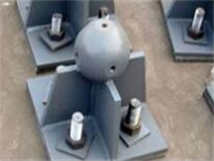 新疆螺栓球网架支座